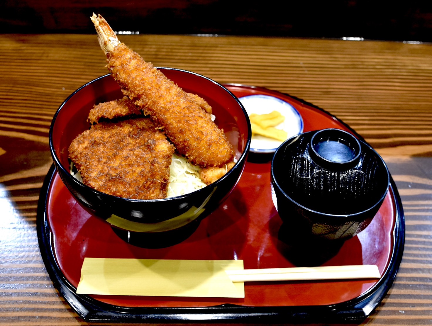 海老かつ丼